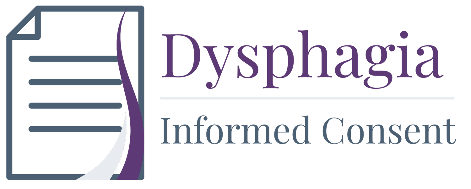 Dysphagia Informed Consent
