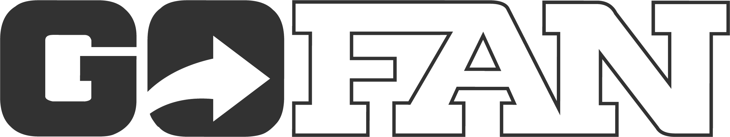 The word 'CREATIVE' written in large, bold, black outline letters with a play button symbol in the middle of the letter 'E'.