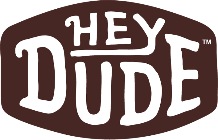 Logo with the text 'HEY DUD