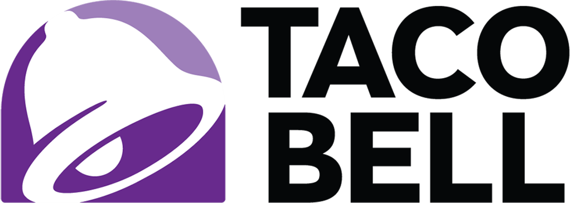 Logo with a purple globe on the left and the text 'LACO BELL' in black on the right.