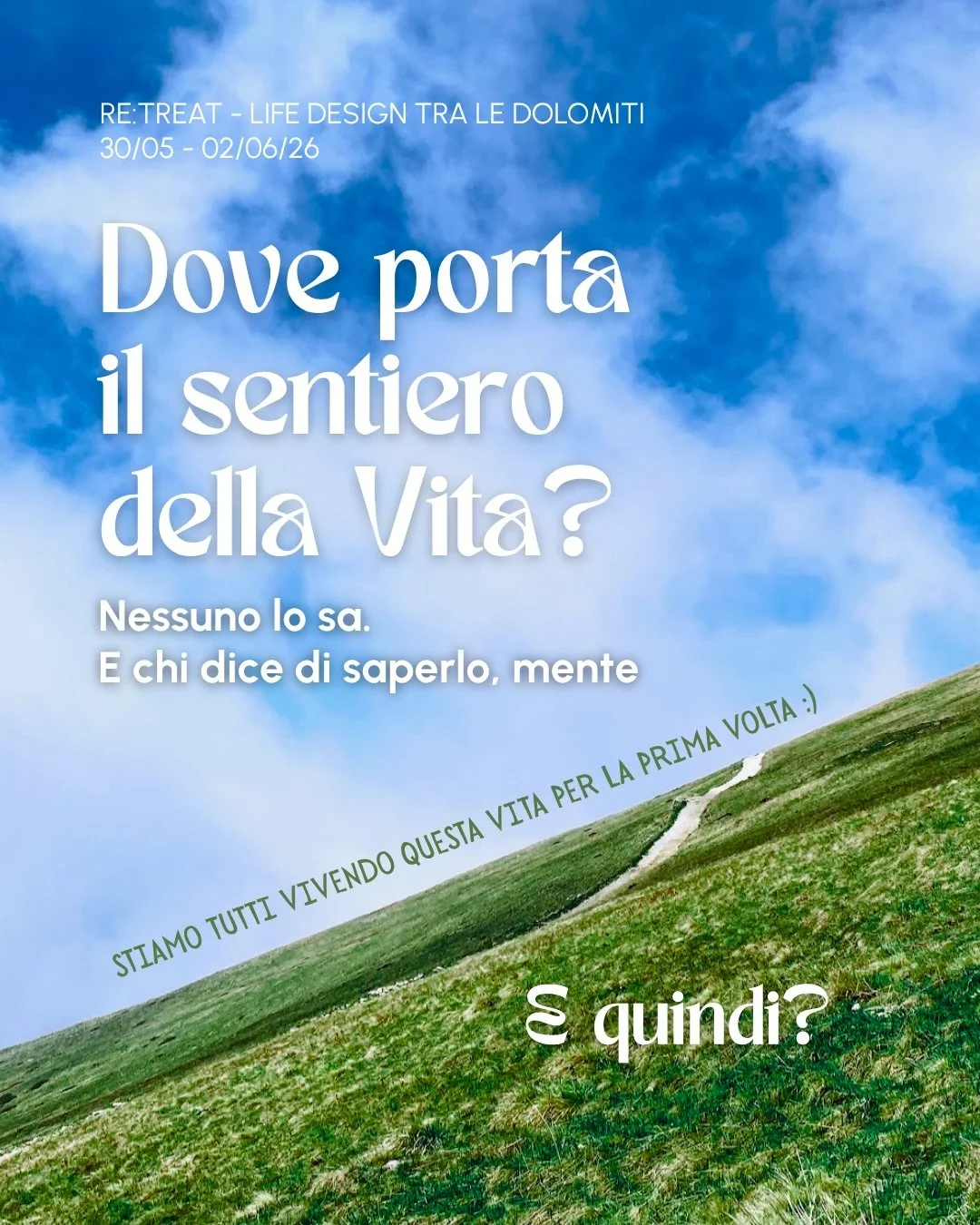 La mente cerca certezze, mentre il corpo chiede di essere ascoltato. 
Stai cercando di risolvere la tua vita come un&rsquo;equazione matematica, ma pi&ugrave; analizzi, pi&ugrave; il dubbio aumenta. 
Il punto &egrave; che non sei un calcolo da far to