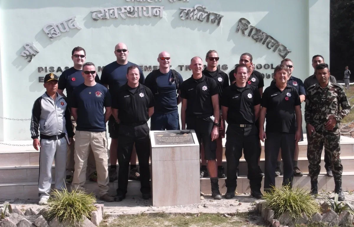 FIRE AID team return from Search and Rescue training in Nepal