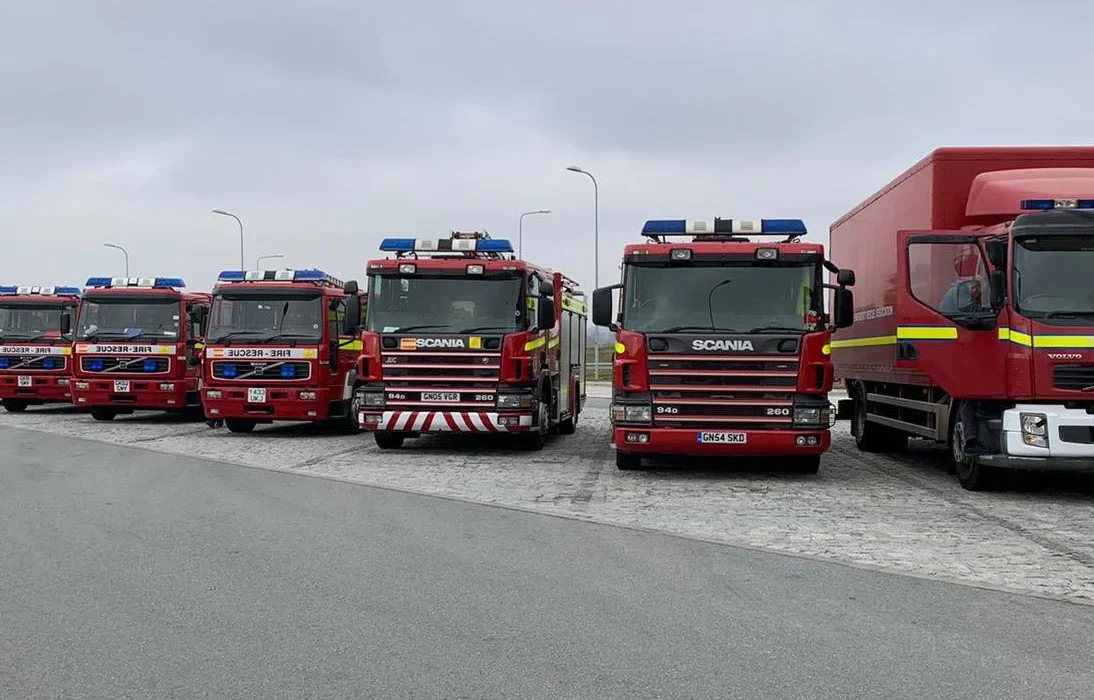 FIRE AID's biggest single equipment delivery to date arrives in Ukraine