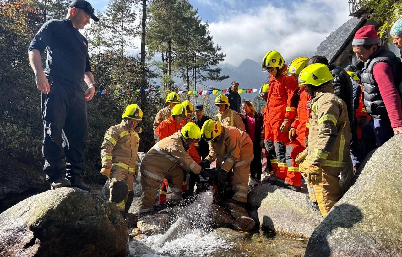 TRAINING AT EVEREST FIRE AND RESCUE