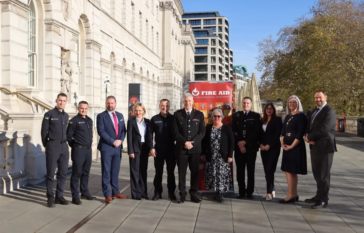 FIRE AID HOSTS UKRAINIAN LEADERS FOR 'IN THE LINE OF FIRE' FILM PREMIERE