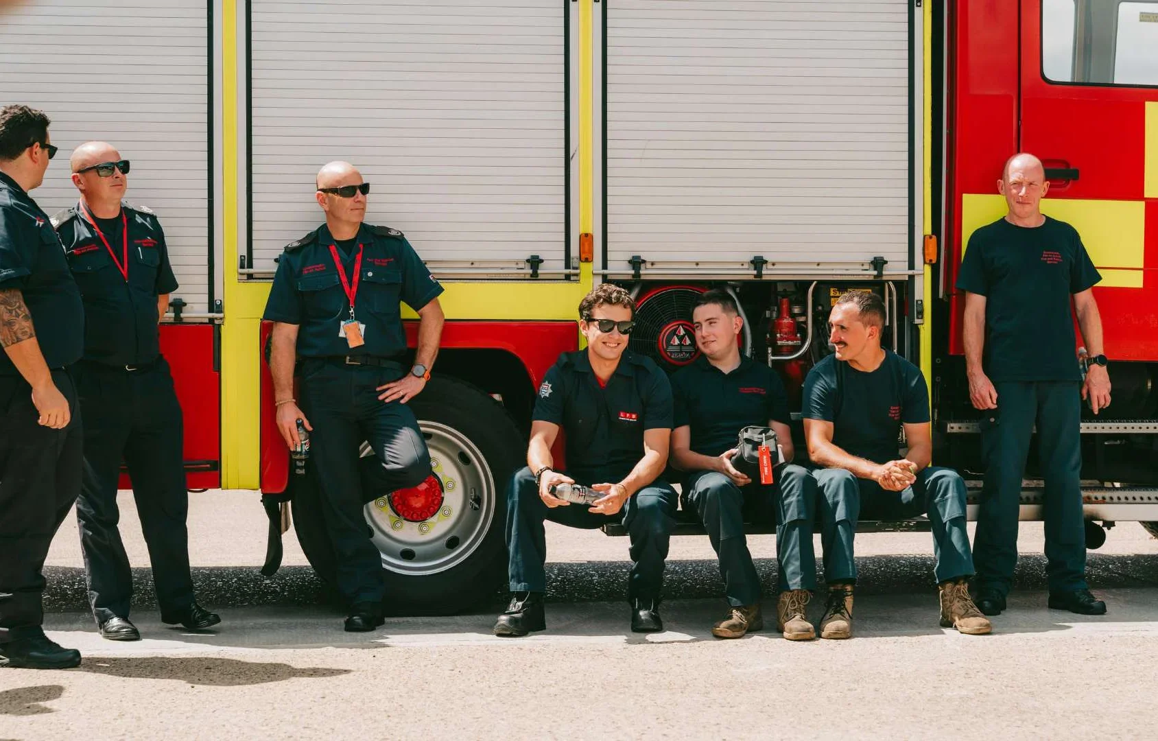 MEET THE BRITISH FIREFIGHTERS SUPPORTING UKRAINE