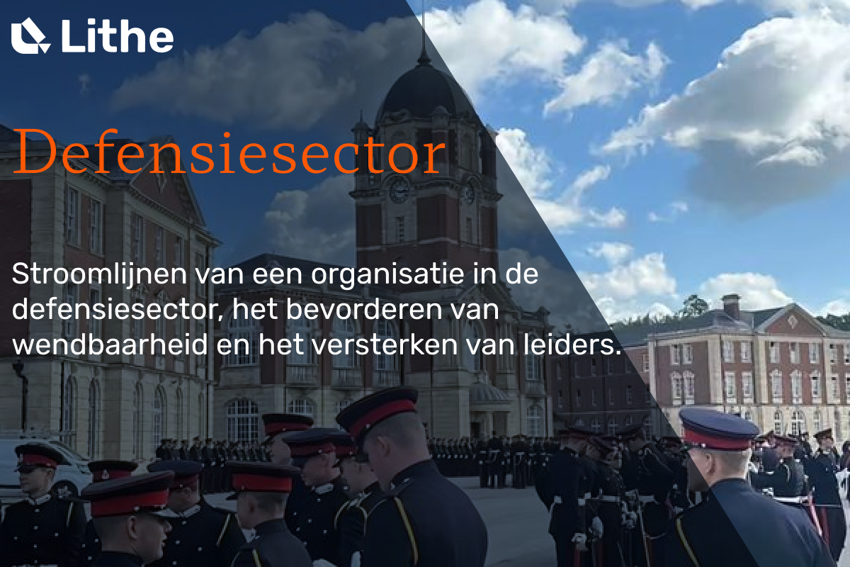 Agile besluitvorming in de defensiesector