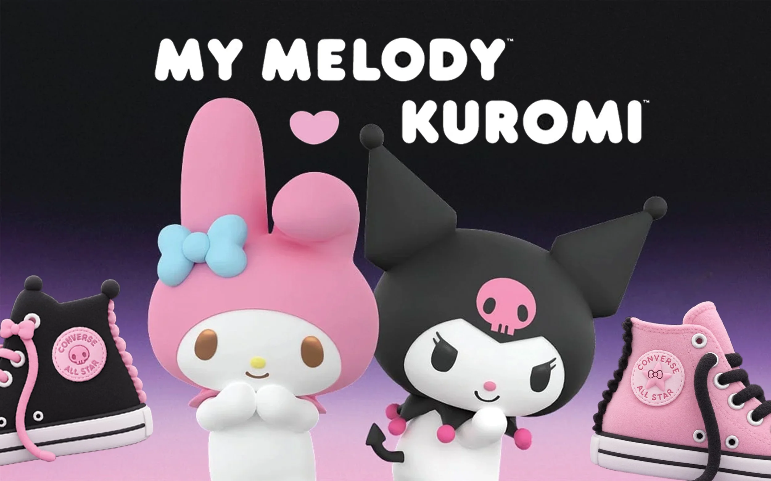 CONVERSE x MY MELODY & KUROMI