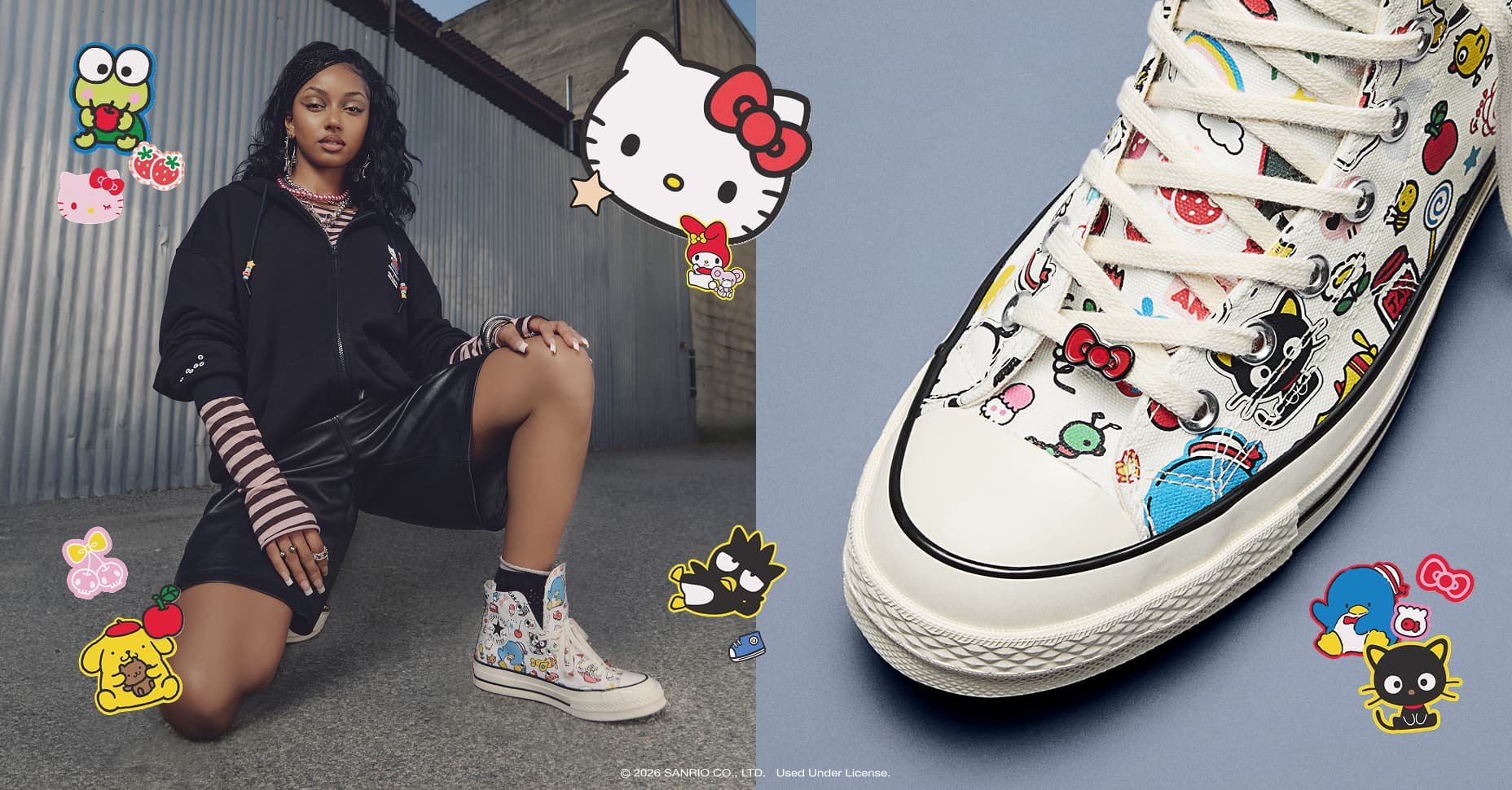 CONVERSE X HELLO KITTY
