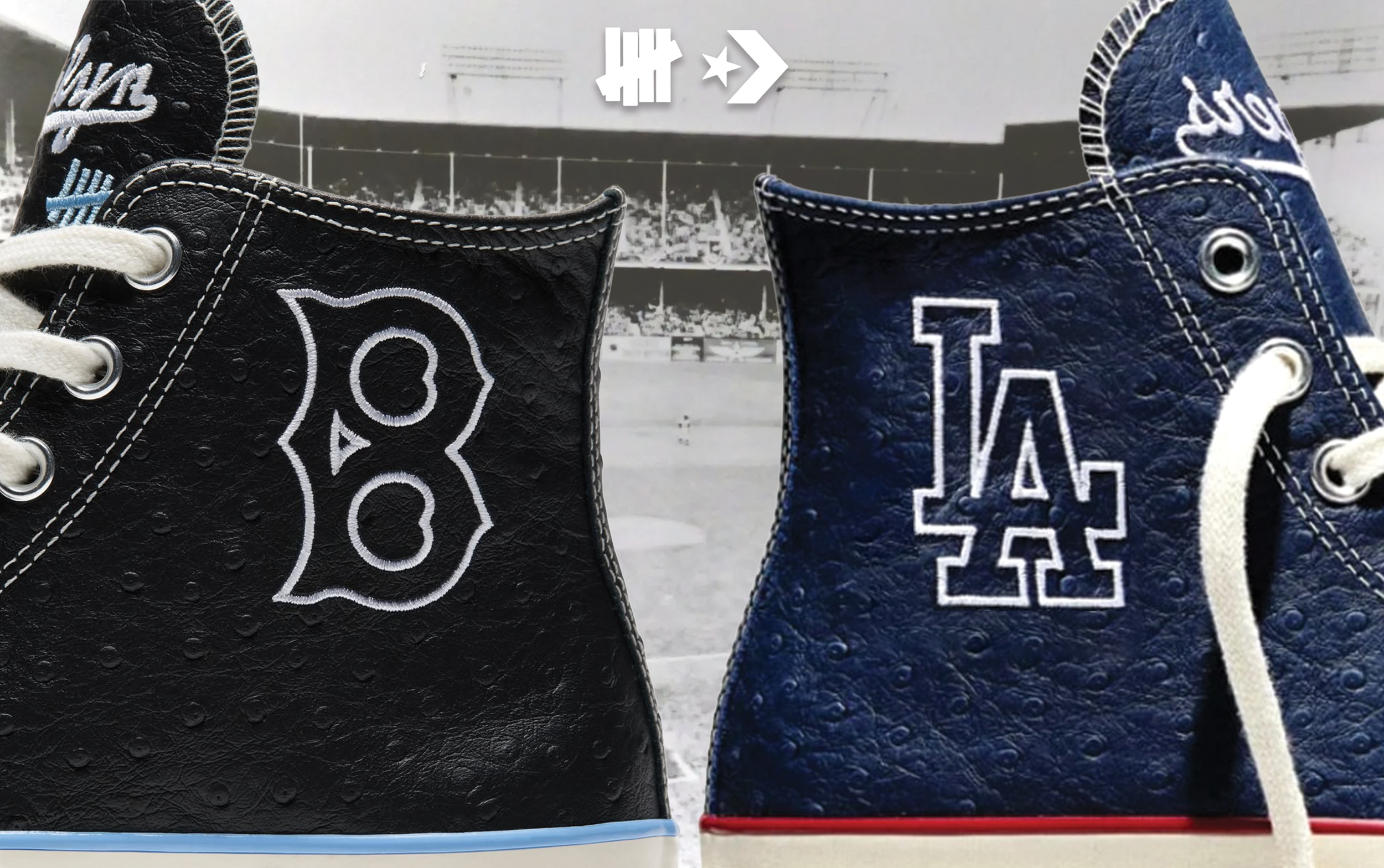 CONVERSE X UNDEFEATED X DODGERS