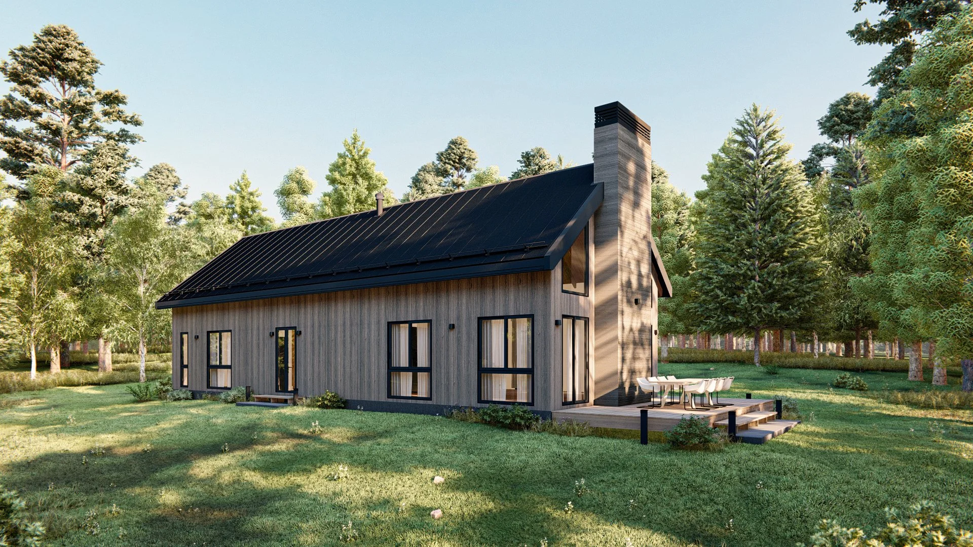 An image of the Mountain Stream at Quechee Lakes Vermont Alder home model