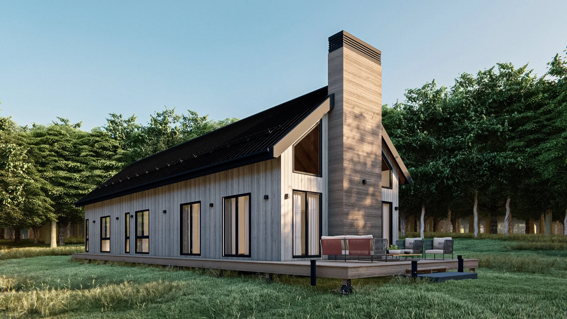 An image of the Mountain Stream at Quechee Lakes Jasper home model