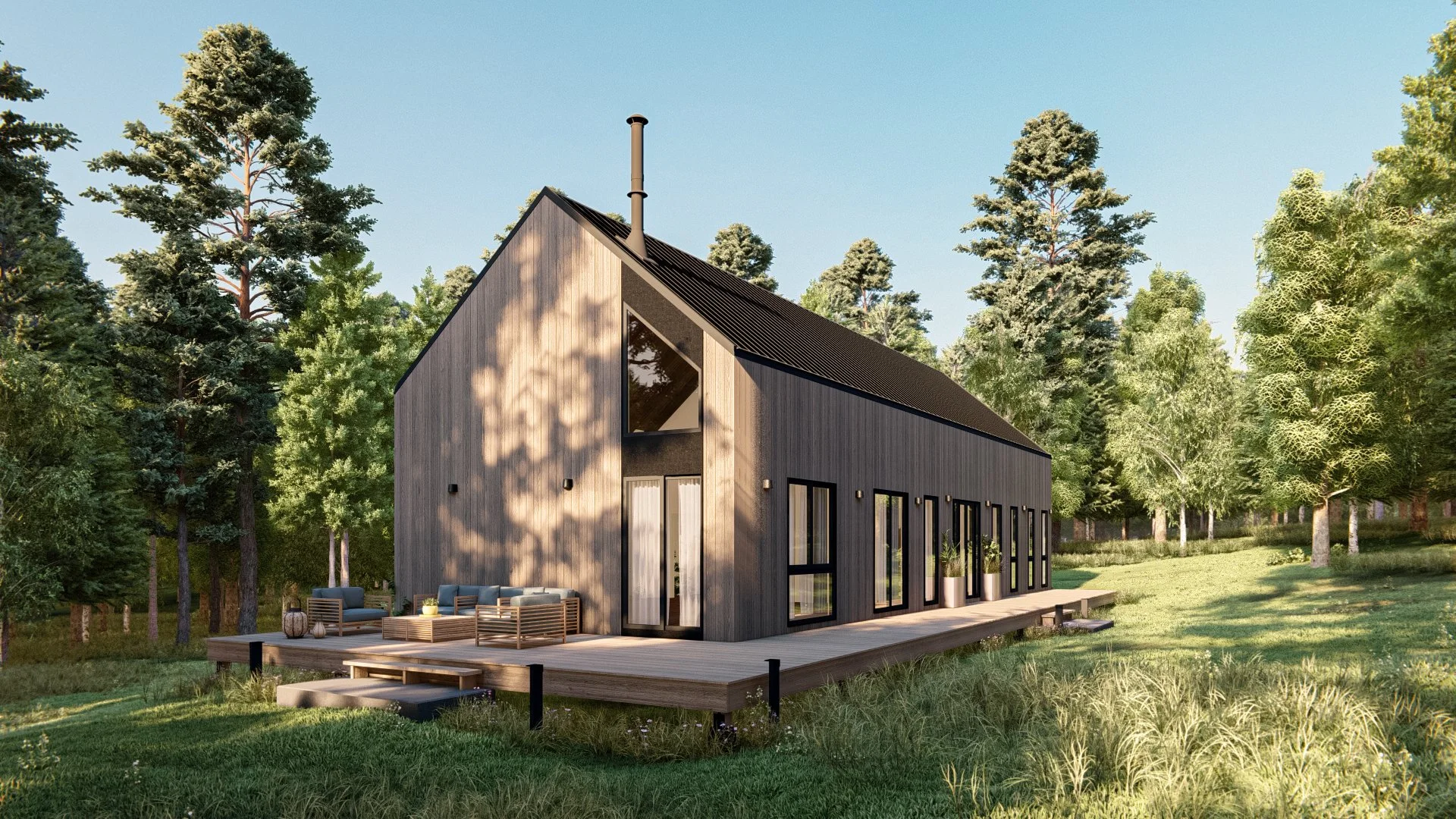 An image of the Mountain Stream at Quechee Lakes Vermont Maple home model