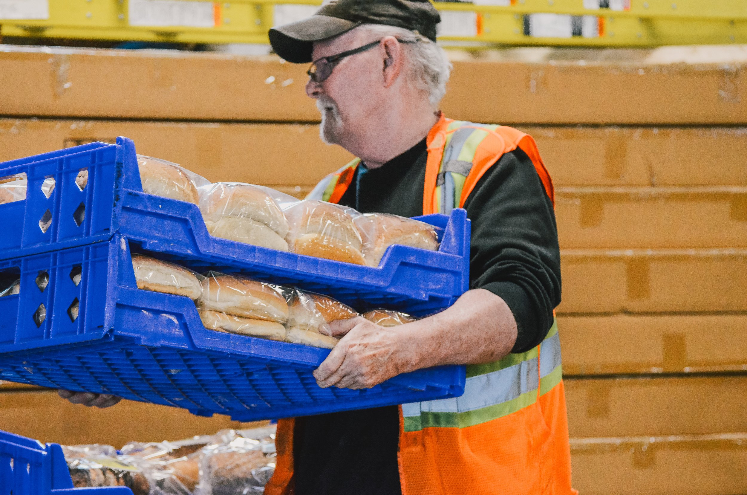 Loading bread