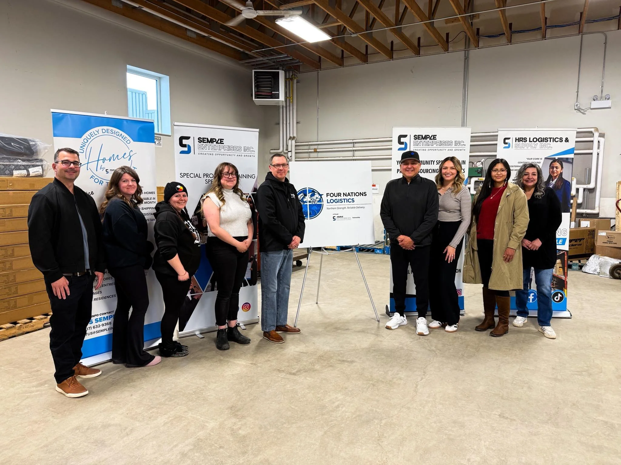 Semple Enterprises Inc. staff and partners