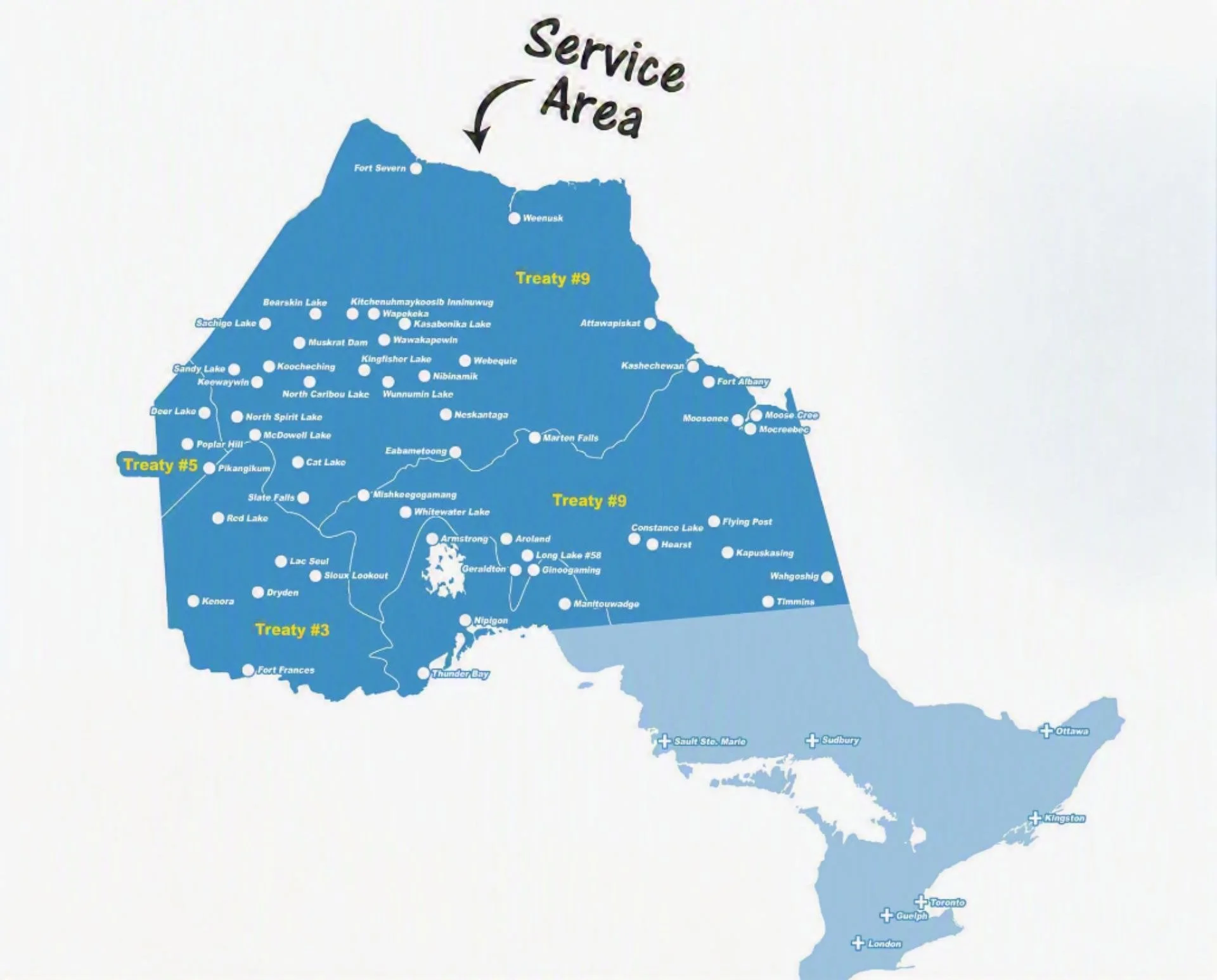Service area