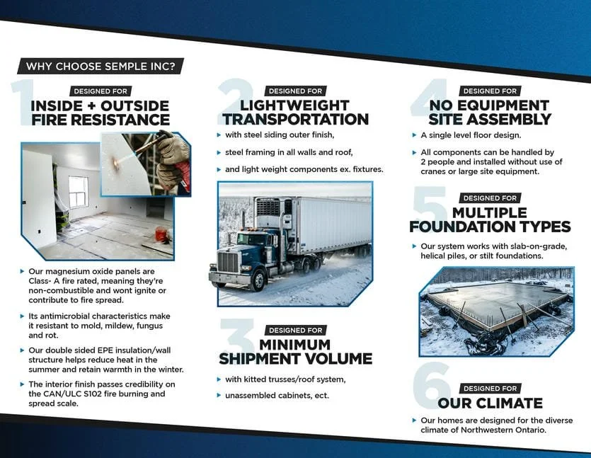 Homes by Semple Brochure Page 2
