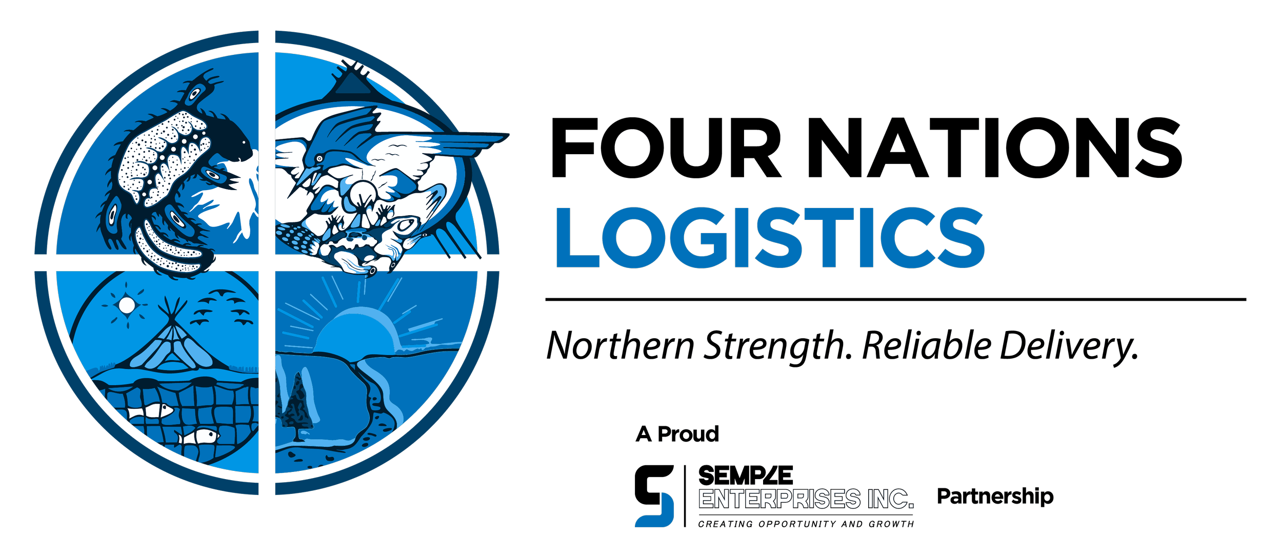 Four Nations Logistics Logo
