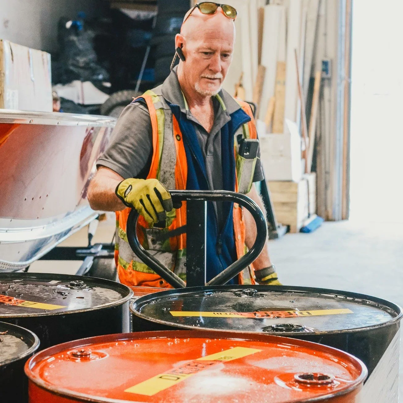Semple Enterprises Inc. loading barrels