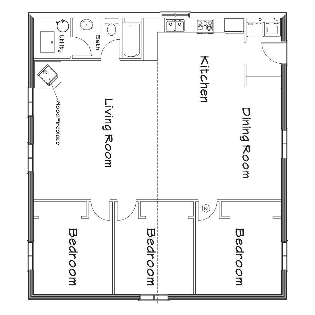 House build by Homes by Semple floorplan 