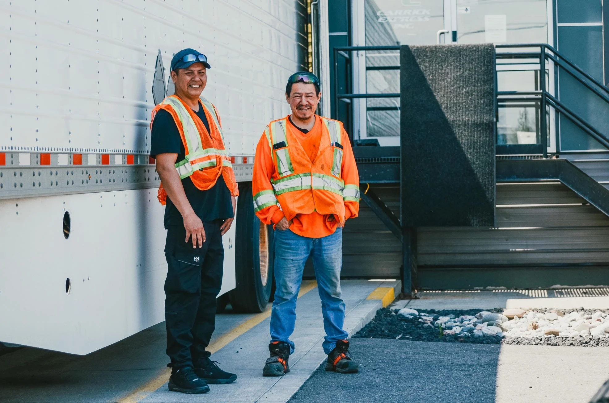Semple Enterprises Inc. employees by loading dock