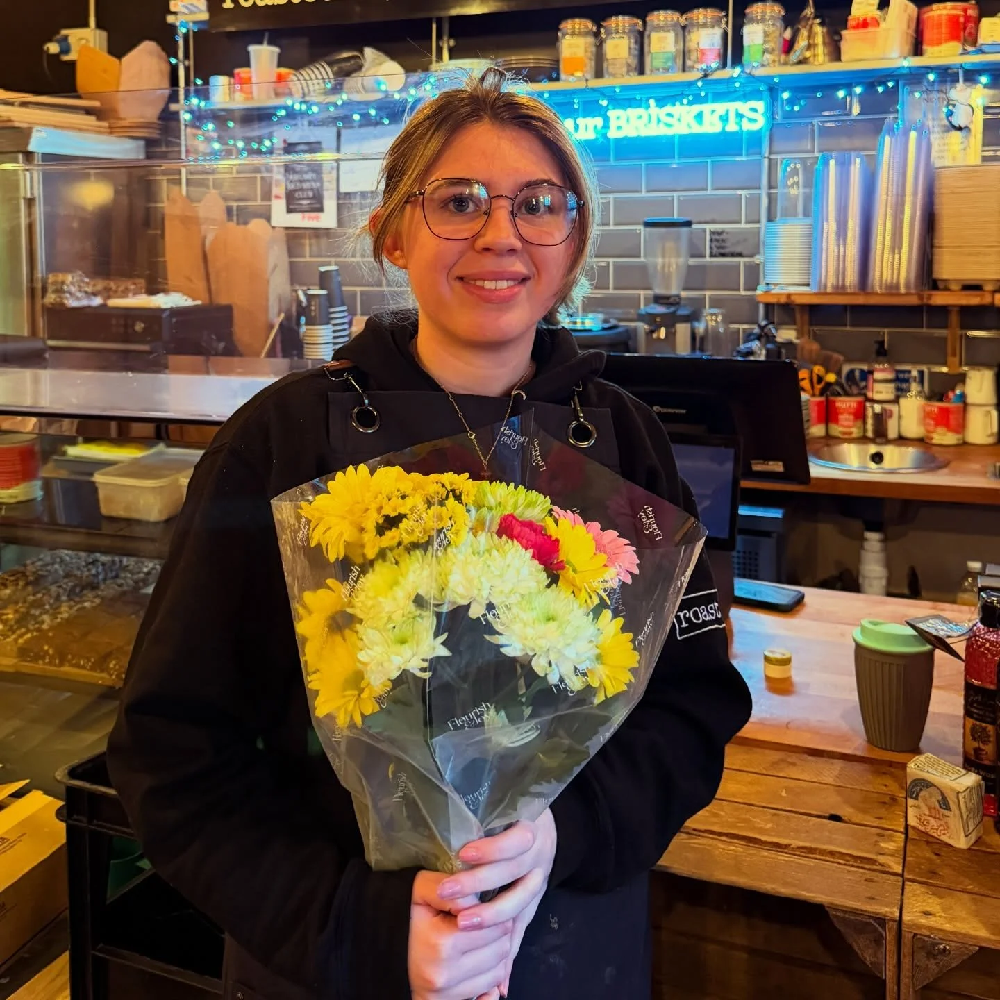 If you&rsquo;re a roasted regular will have seen our Ava slinging coffees and that big smile. Always caring and making your visit first class. 

Tomorrow is Ava&rsquo;s last shift as she moves onto pastures different. She will be putting her skills t