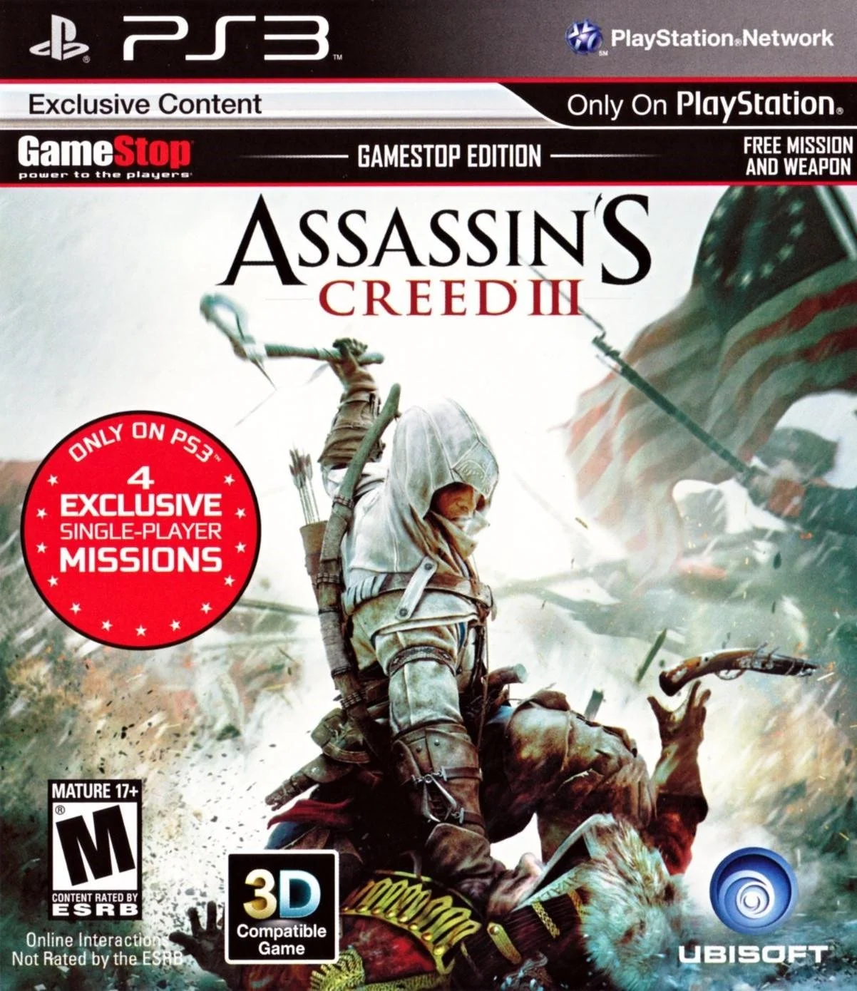 Assassin's Creed 3 (Gamestop Edition)