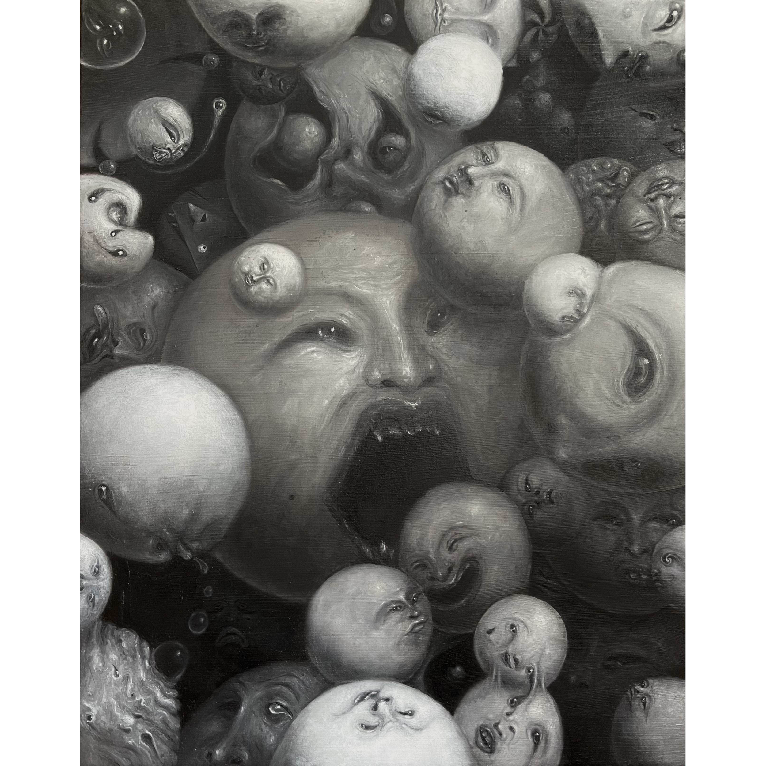 "infinite me"
oil on muslin
16x20"