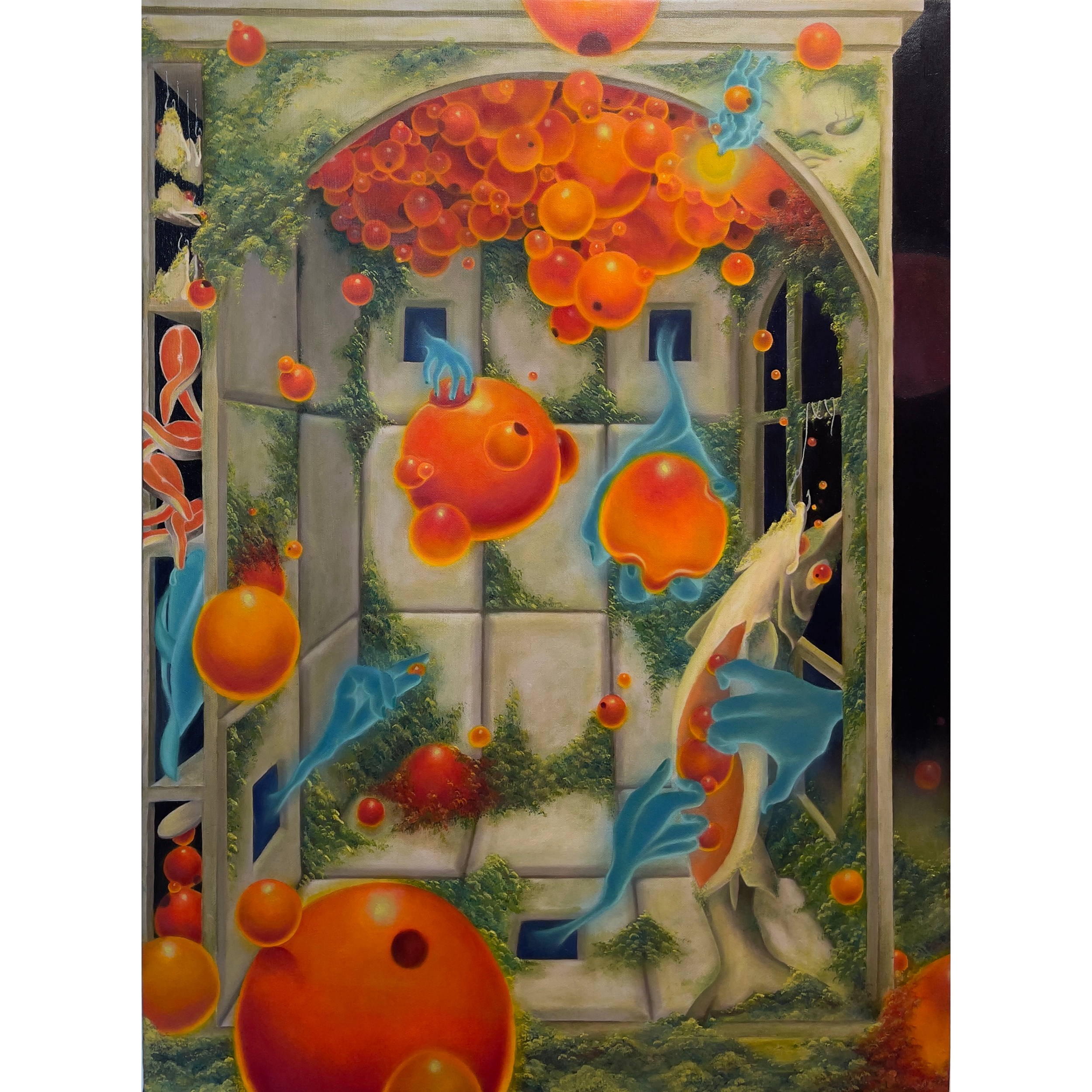 "5-4" 
oil on canvas 
24x33"