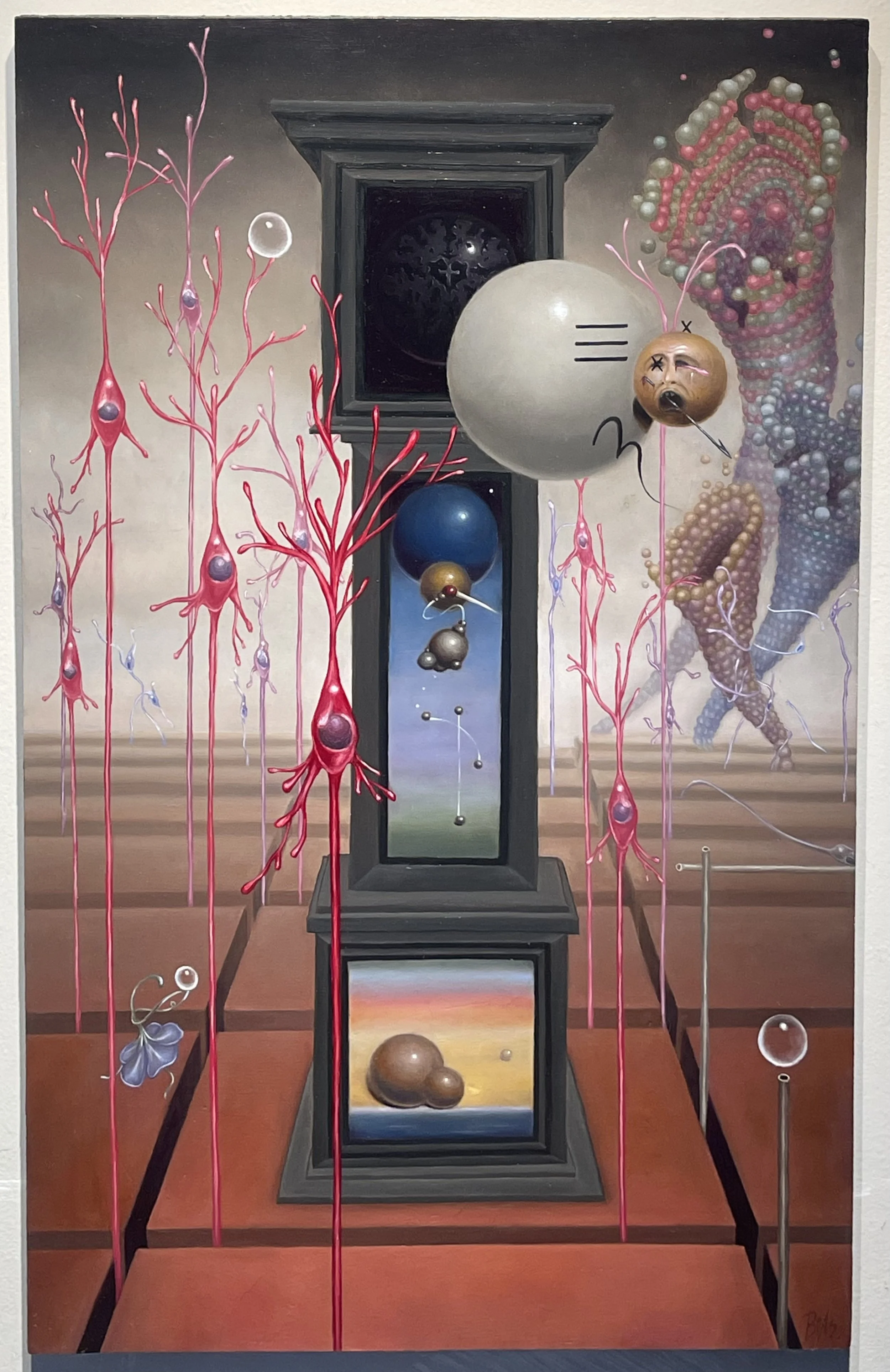 "3-23"
oil on panel
18x33"