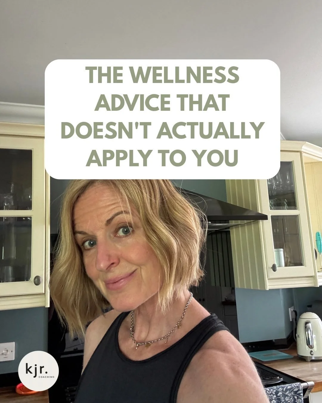 The wellness advice that doesn&rsquo;t actually apply to you.

So much wellness advice comes from well-intentioned influencers with the time, money, and circumstances to build a whole day around it: sunrise grounding, an hour of breath work, cutting 