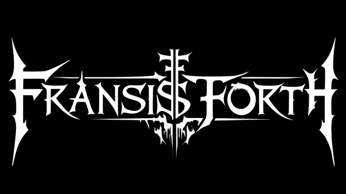 The logo for 'Franchise Forth' with stylized black and white gothic text and pointed edges.