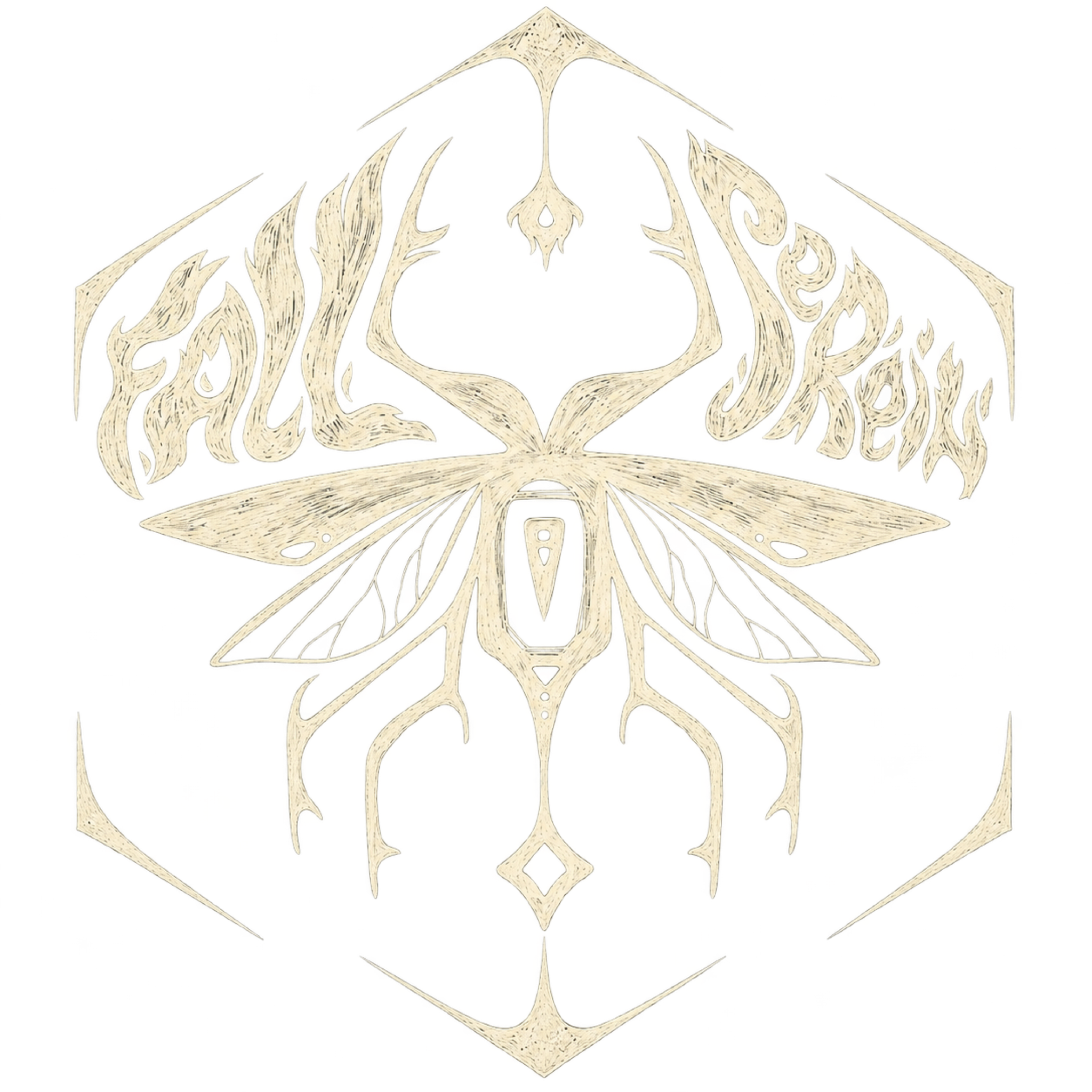 A detailed anatomical illustration of the human nasal cavity and sinuses, showing bones, air passages, and sinus structures in a medical diagram style.