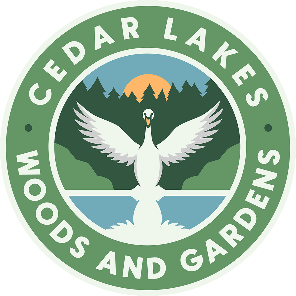 Cedar Lakes Woods and Gardens logo