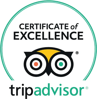 Certificate of Excellence Trip Advisor