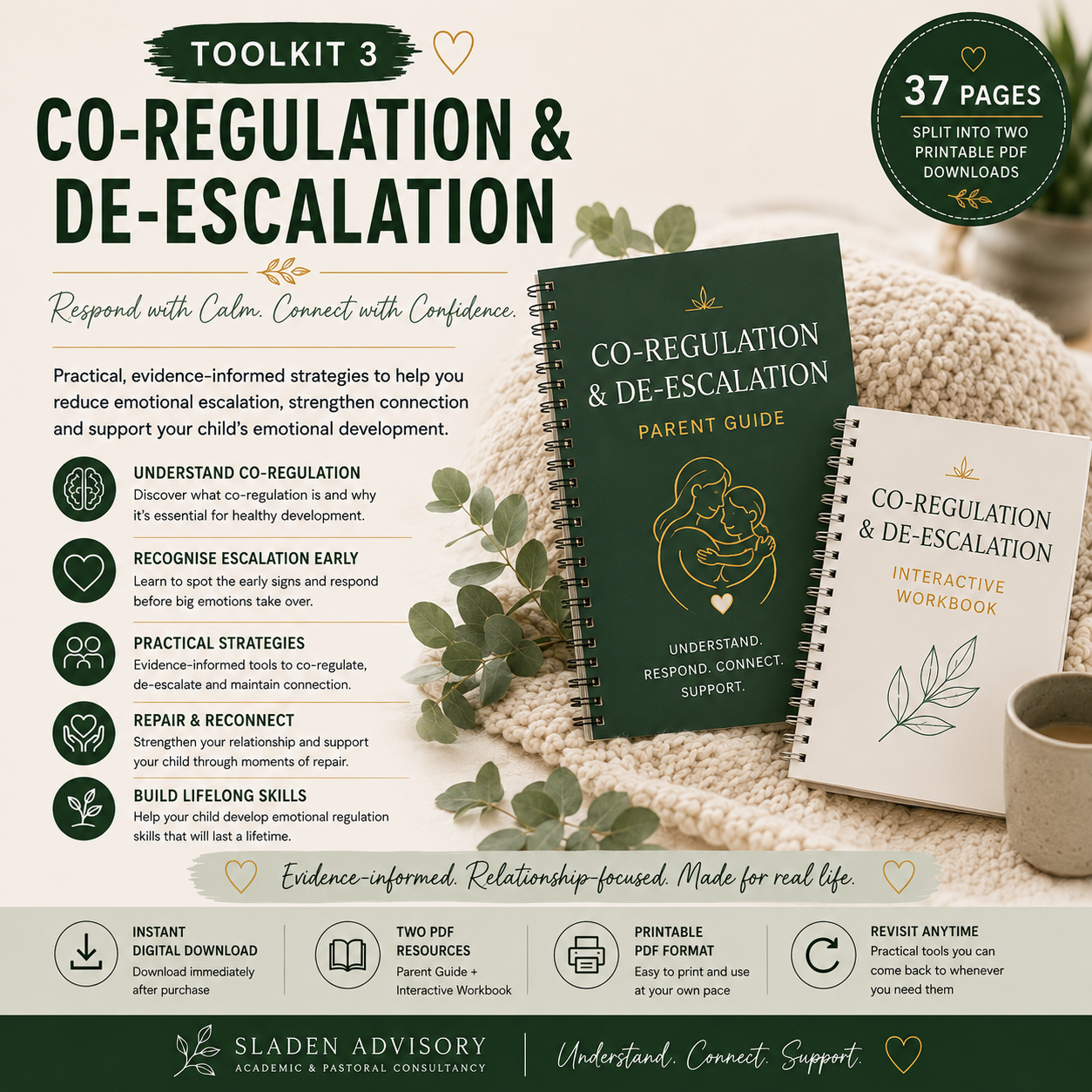 Toolkit Three: Co-Regulation & De-escalation (Digital Download)