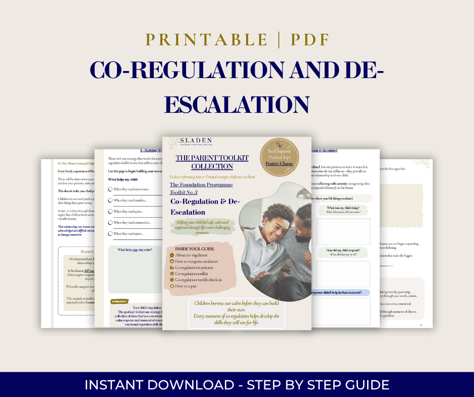 Toolkit Three: Co-Regulation & De-escalation (Digital Download)