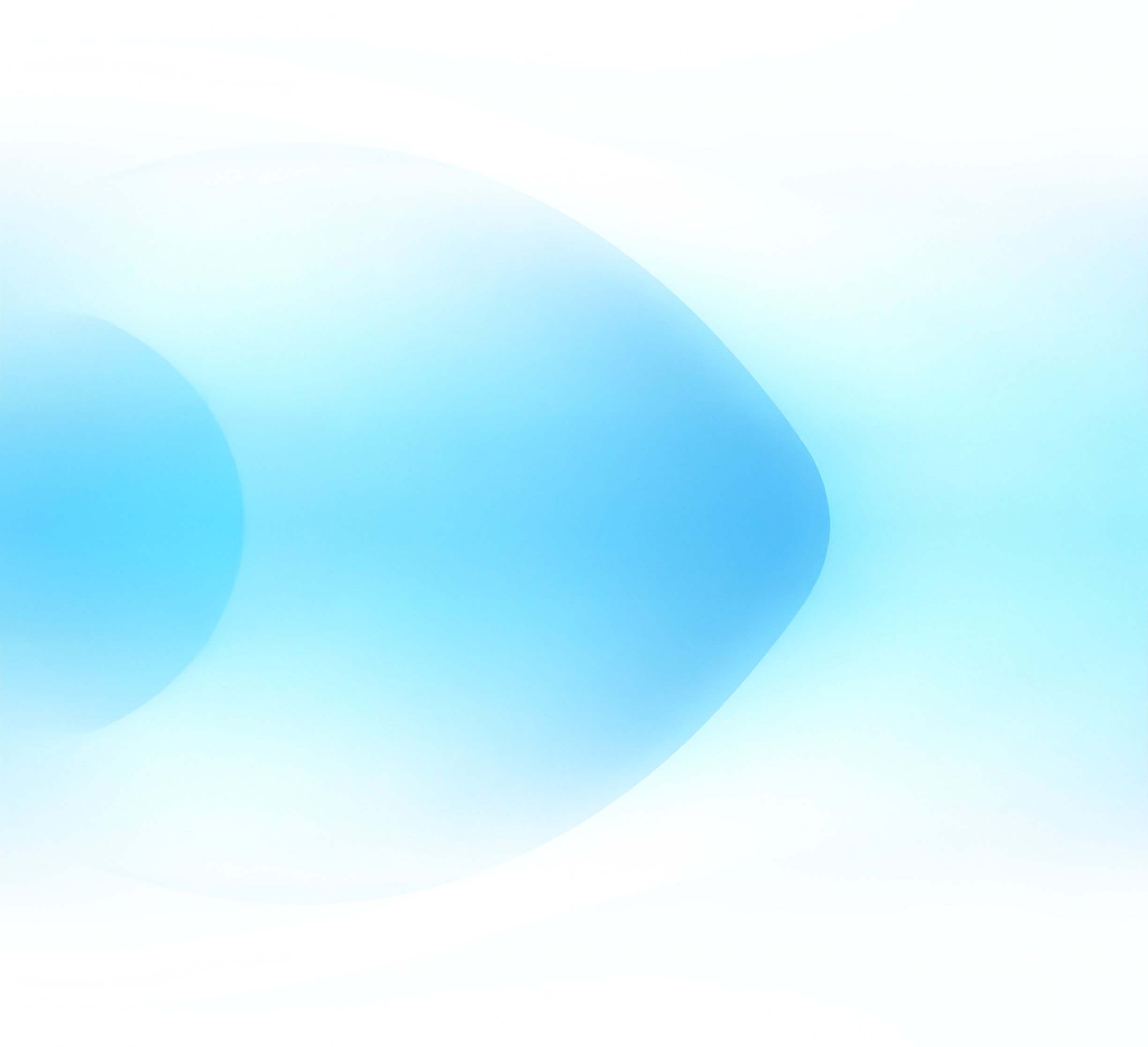 A digital background with a gradient of light blue to white, featuring abstract curved shapes.