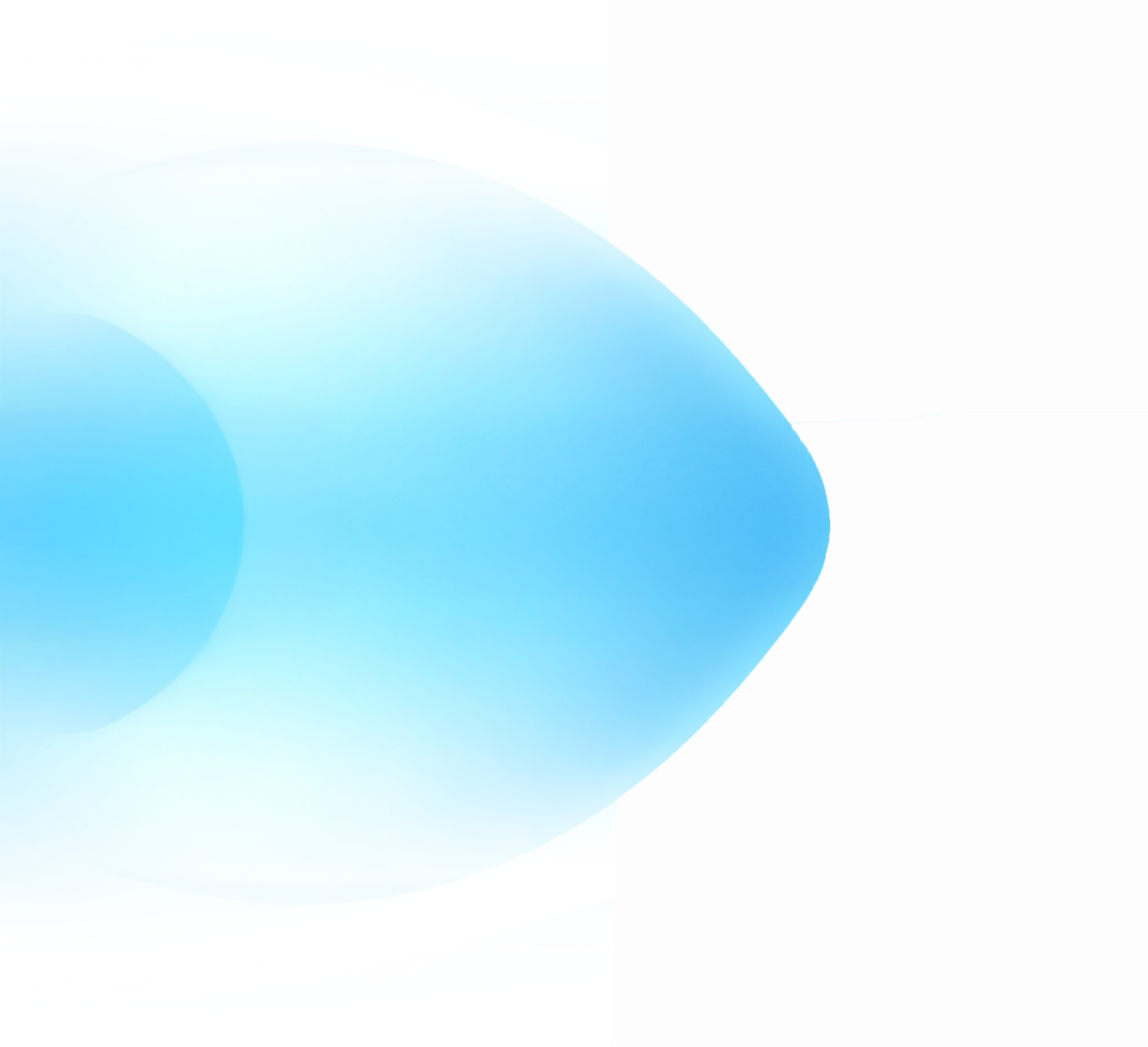 Light blue abstract background with gradient and curved shapes.