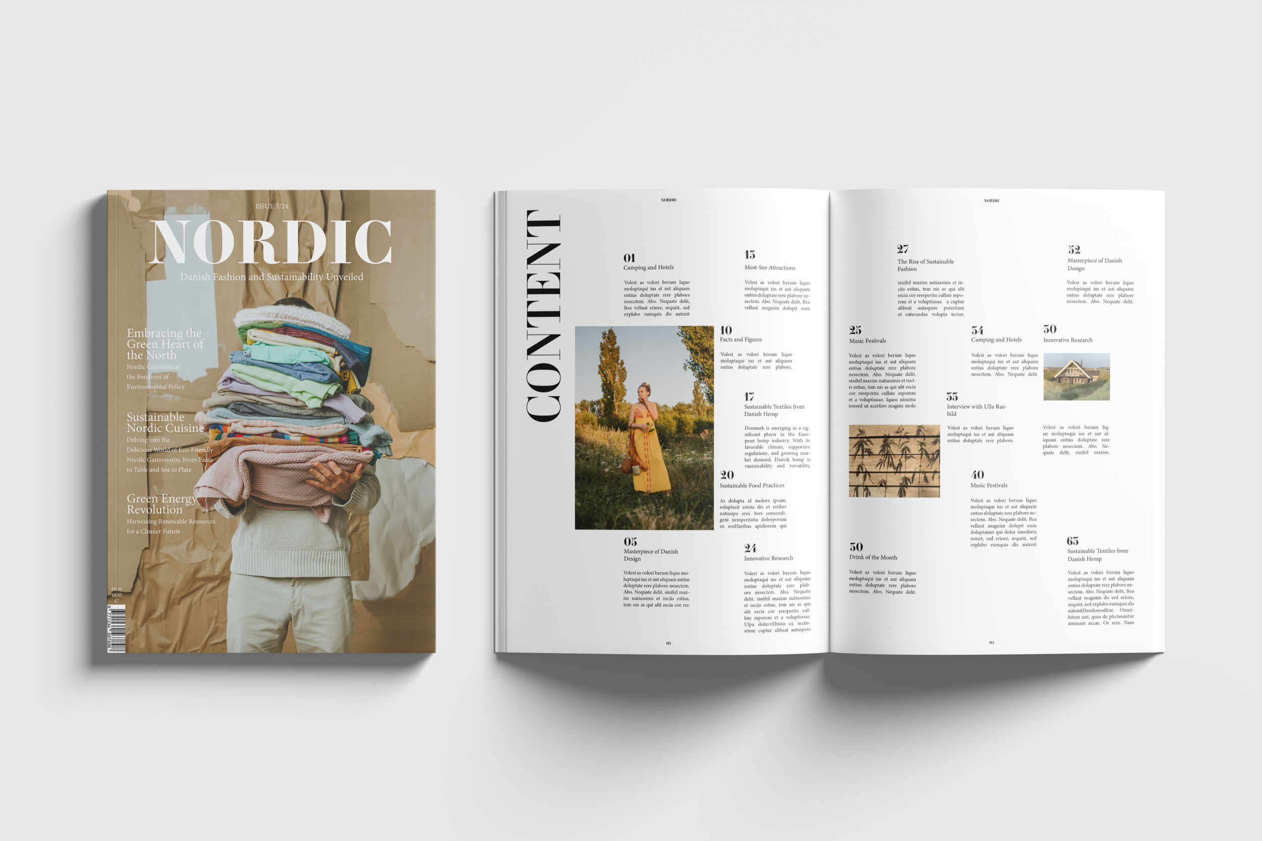 Editorial Design for Nordic