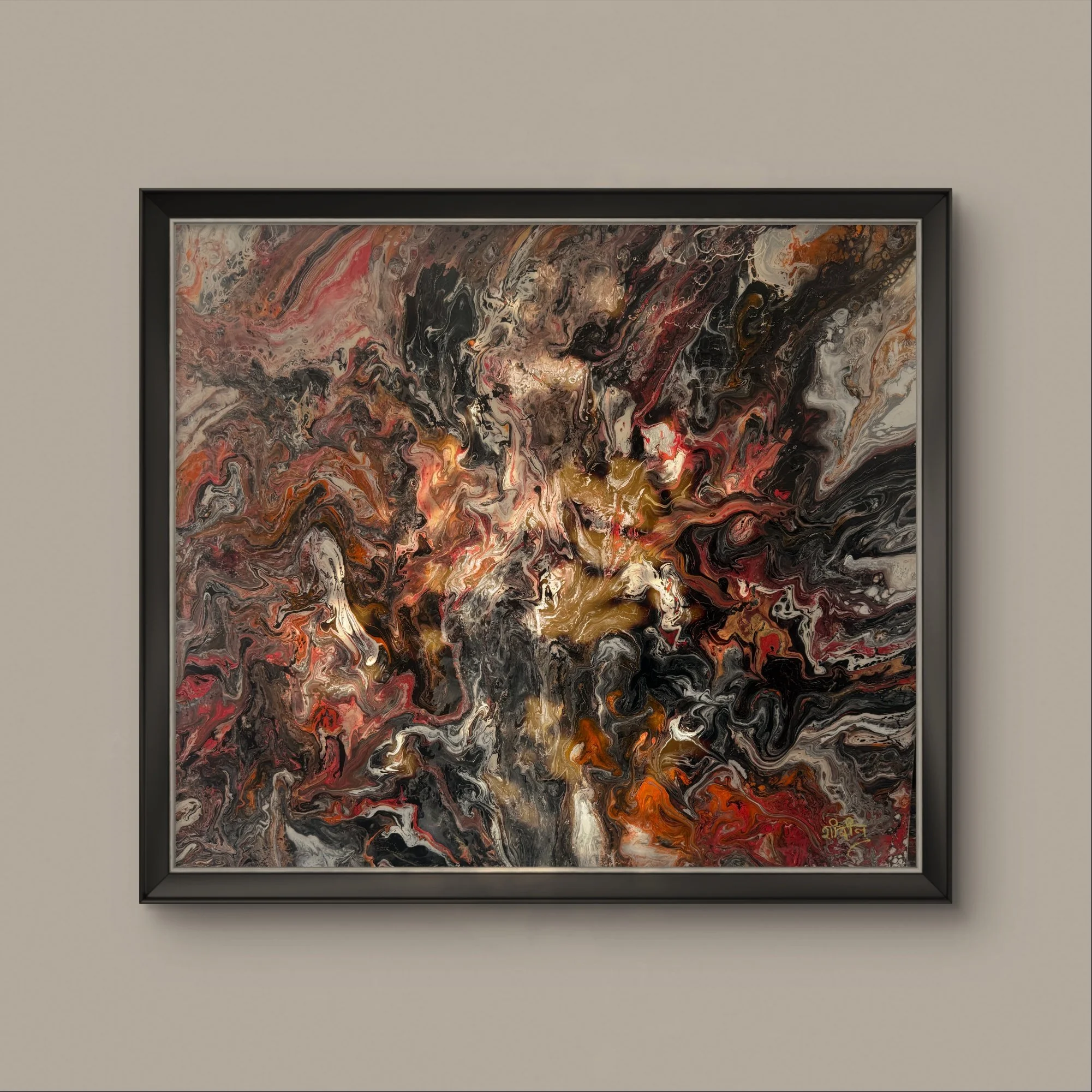 Fire
Acrylic Fluid Art
20 x 30"