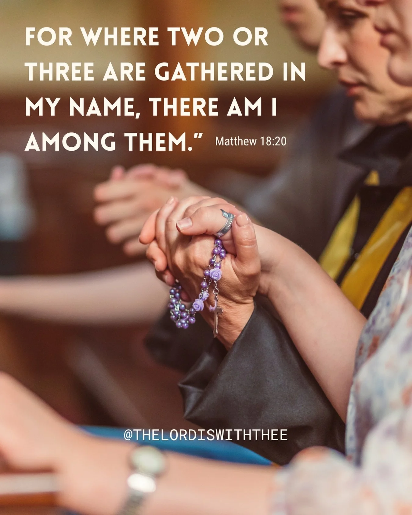 We are so grateful to be praying with you.

For every intention shared, every quiet prayer offered, every heart carrying love, you are part of this community. And we are praying for you 🤍

Join us Monday&rsquo;s at 7pm CST and pray with us!