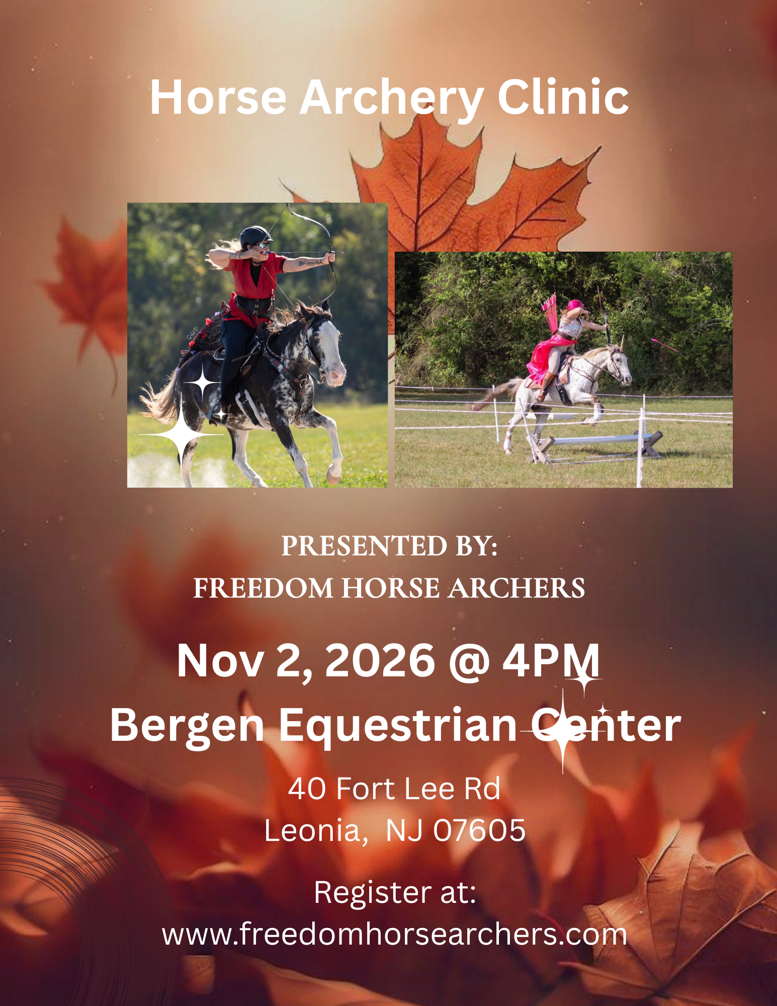 Horse Archery Clinic - Leonia, NJ