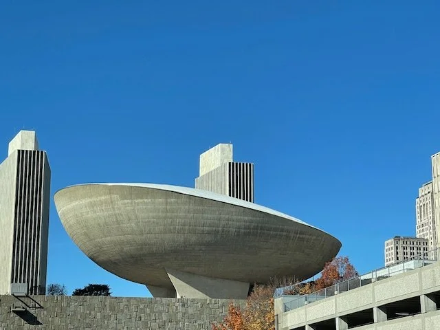 Albany, NY: A totally different travel experience for me – I visited Albany before retreating to a
luxurious health and wellness resort in the Catskills. “The Egg” is one of Albany’s most
recognized locations!