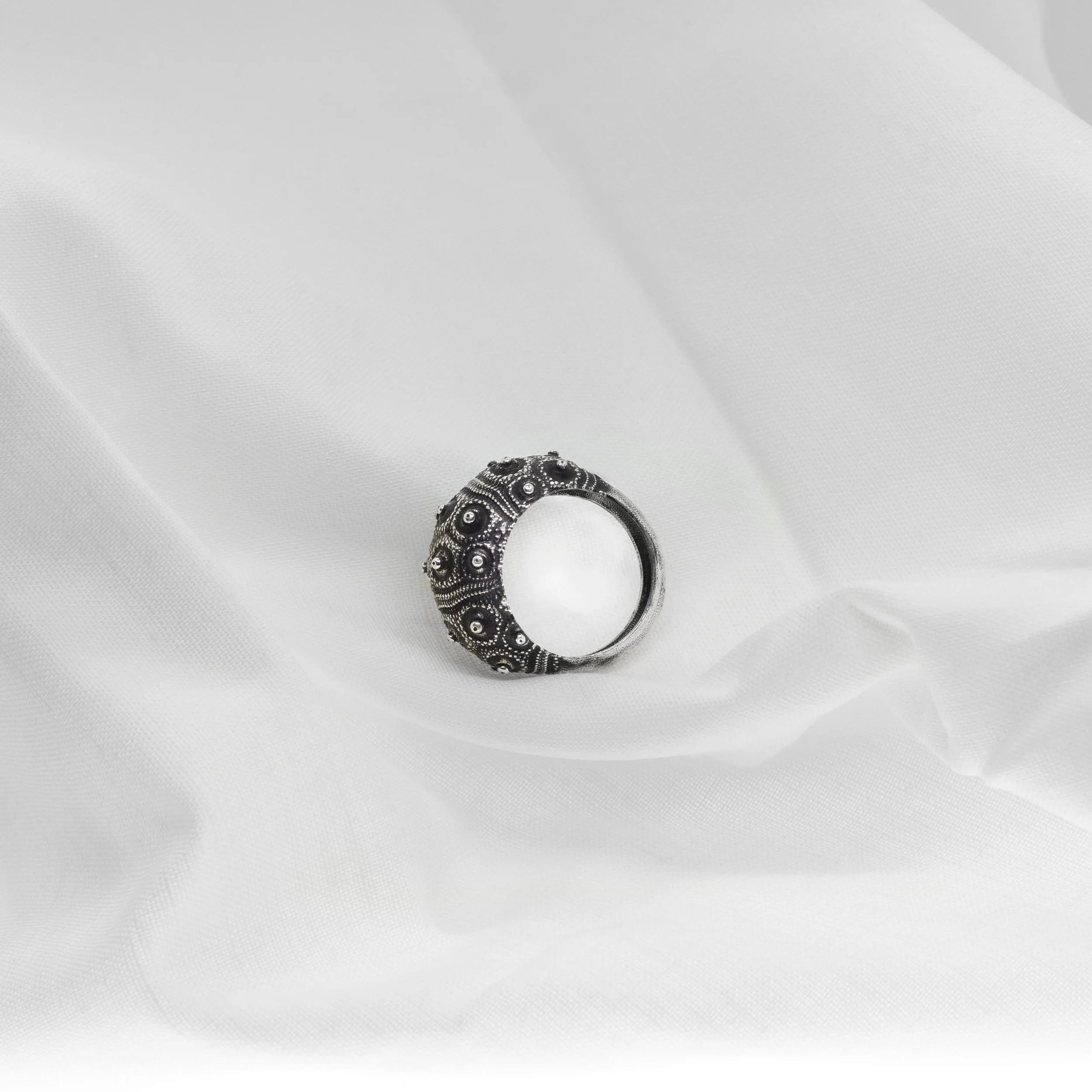 sea-urchin-ring-sterling-silver-cadera-jewelry-wearable-collectibles