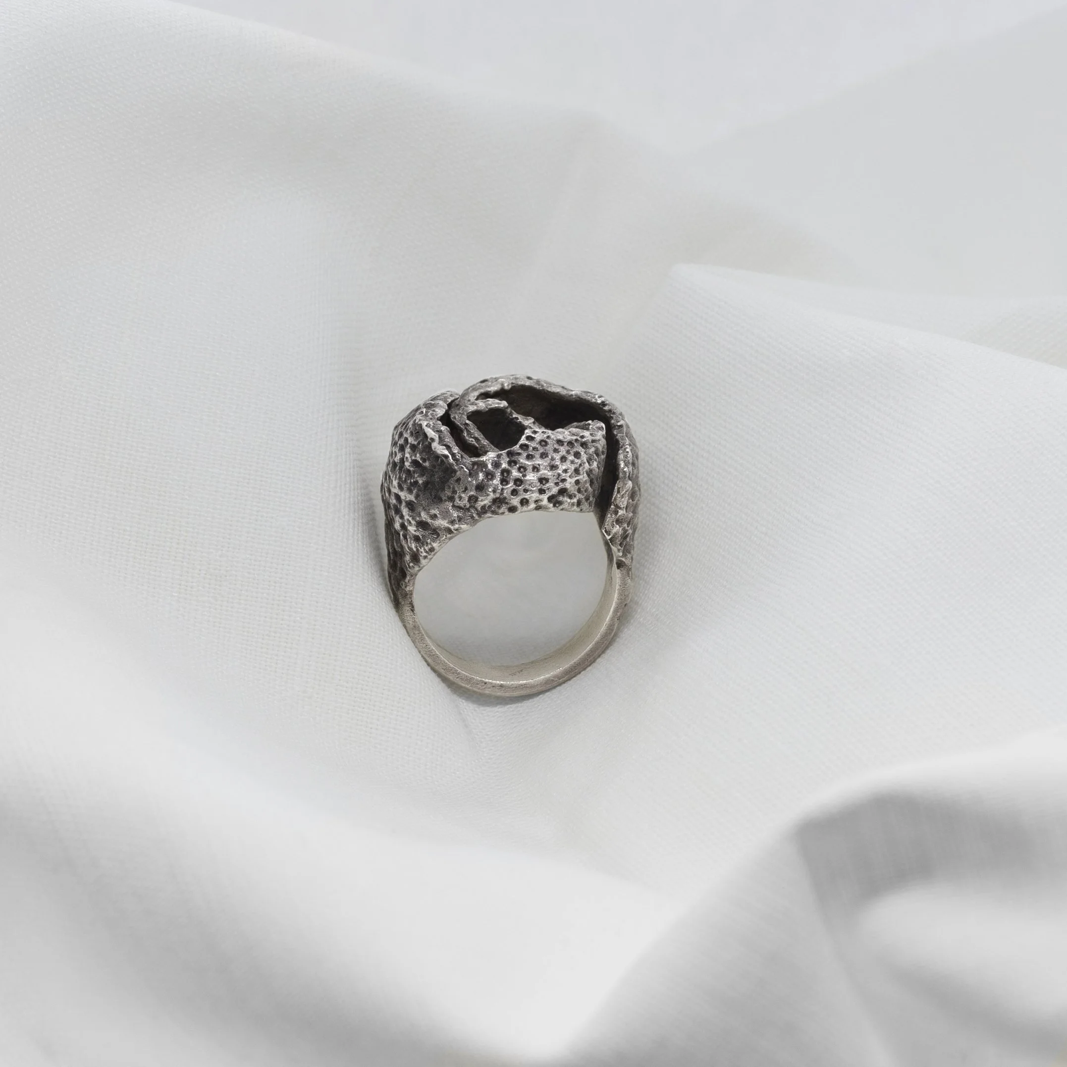 Cadera Jewelry Perfect Spiral Tangerine Rings Statement