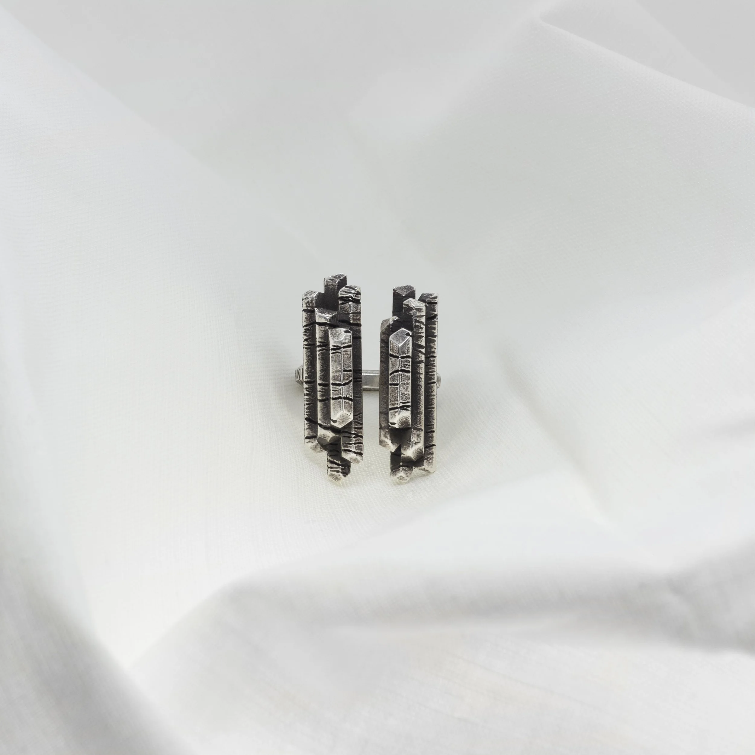 basalt-statement-ring-textured-silver-cadera-jewelry