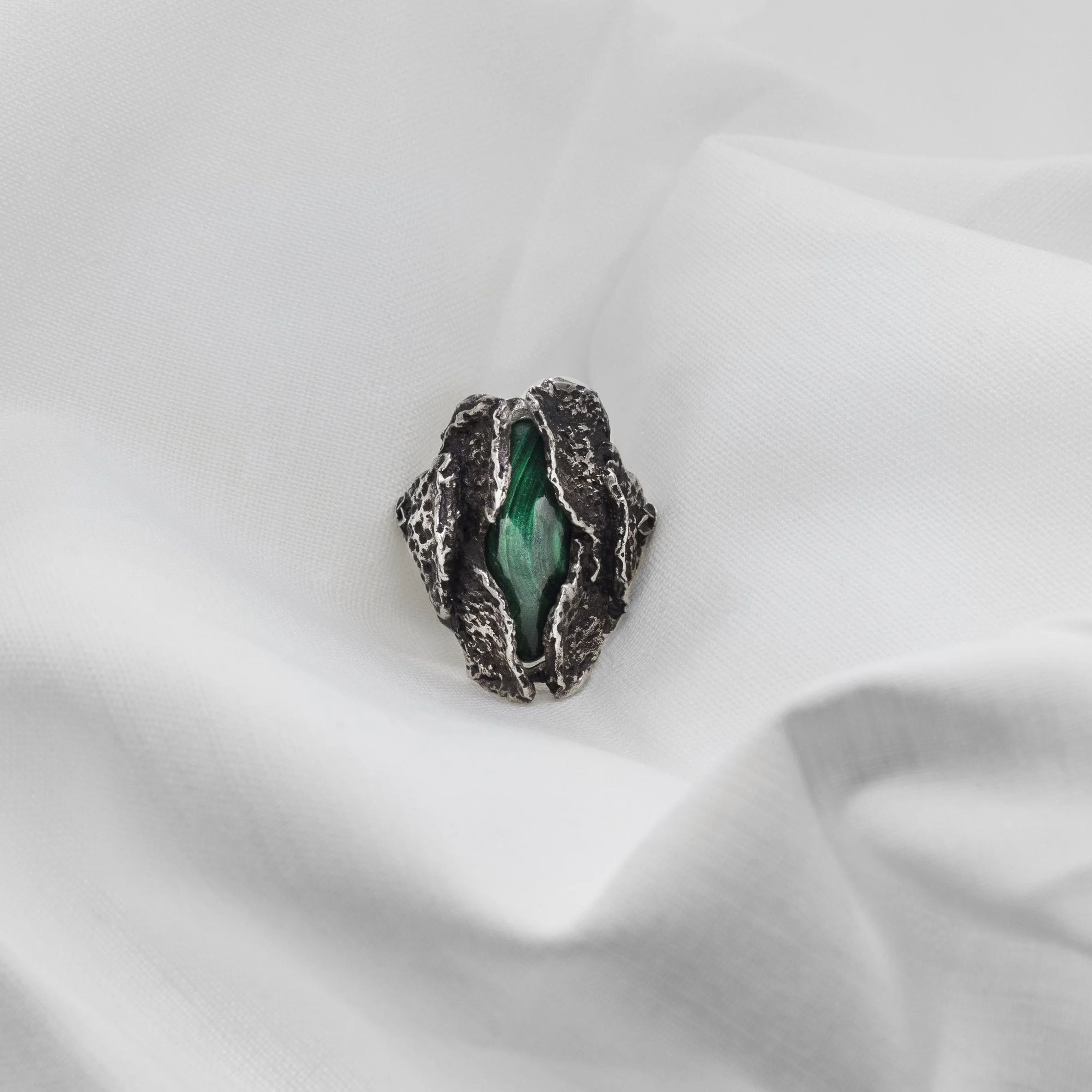 Cadera Jewelry Between Rinds Ring Oxidised Silver 925