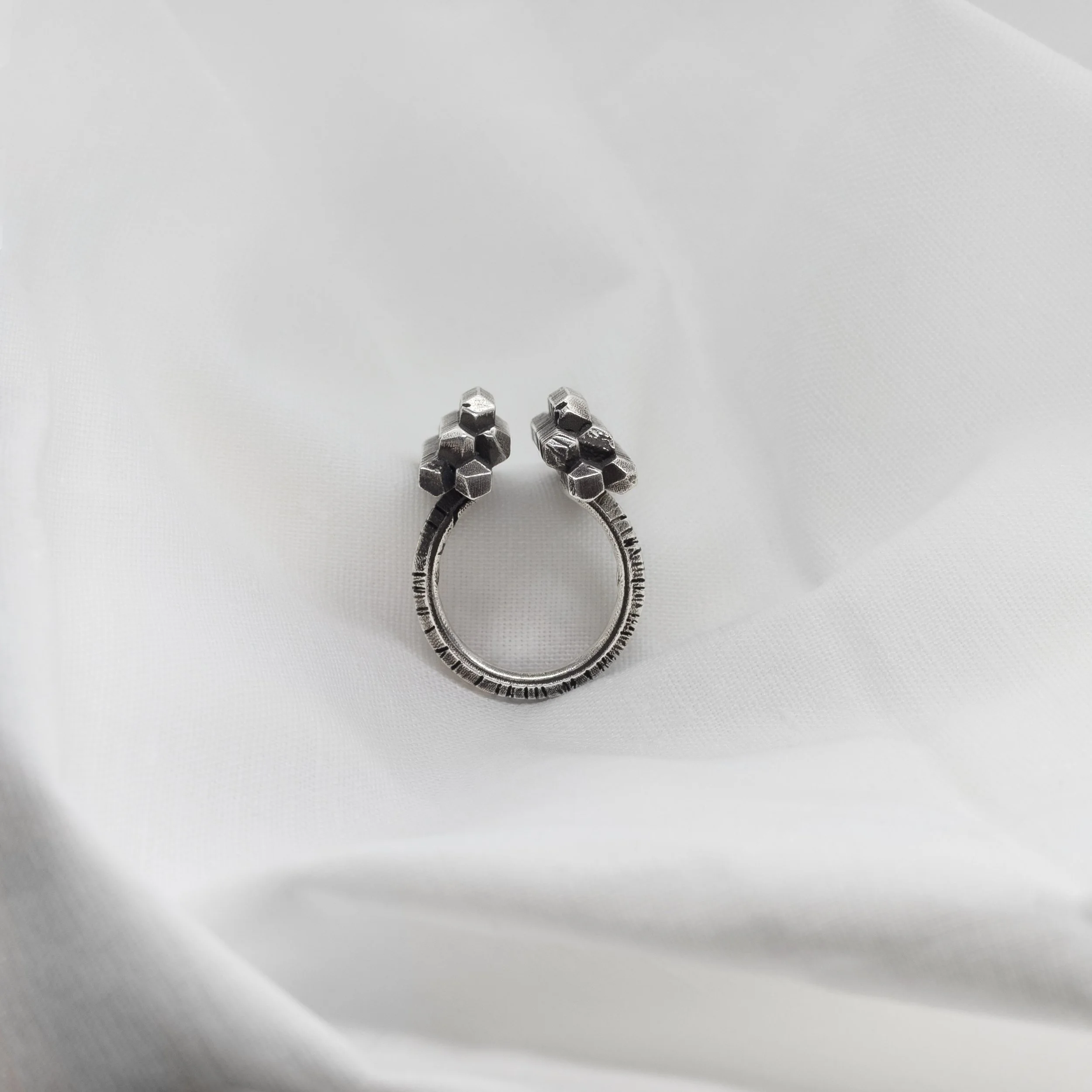 basalt-statement-ring-textured-silver-cadera-jewelry