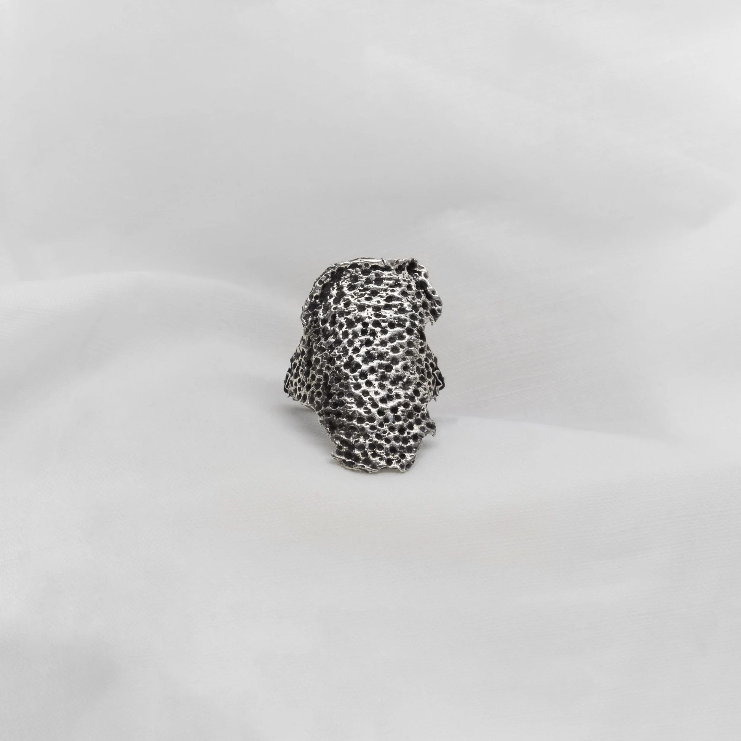 Cadera Jewelry Single Citrus Rind Polished Silver 925